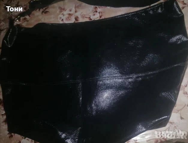 Нова Кожена Дамска Голяма Чанта , снимка 2 - Чанти - 50949337