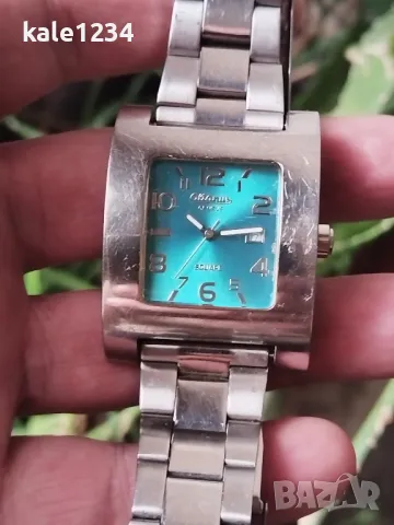 Швейцарски часовник Altanus square Geneve. Vintage watch. Ronda movement. Масивен. Мъжки , снимка 6 - Мъжки - 48079201