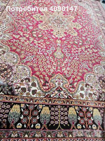 Персийски килим вълна, снимка 7 - Килими - 45625323