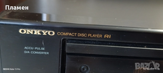 CD player ONKYO DX-6820, снимка 5 - Аудиосистеми - 51984053