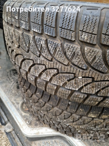3 броя зимни гуми Bridgestone Blizzak 225/55/18, снимка 3 - Гуми и джанти - 53484601