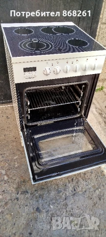 Готварска печка с керамичен плот , снимка 3 - Печки, фурни - 50804531