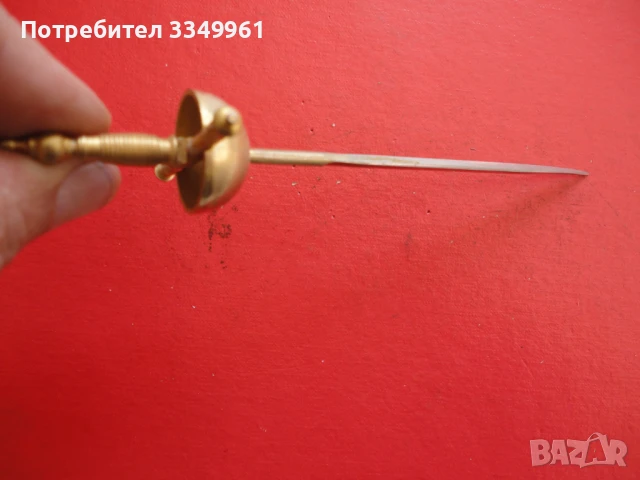 Страхотен нож за писма рапира шпага 3, снимка 3 - Ножове - 51281610