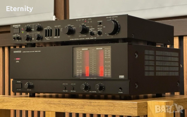 Kenwood Basic M2A + Kenwood Basic C2 / Пред и крайно стъпало, снимка 4 - Ресийвъри, усилватели, смесителни пултове - 53527354