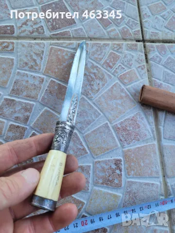 Нож, кама, кинжал от Бирма, снимка 12 - Антикварни и старинни предмети - 50320831