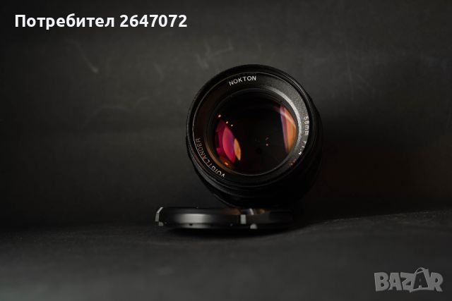 Voigtlander 58mm 1.4 SL II Nokton - Nikon, снимка 3 - Обективи и филтри - 46335017