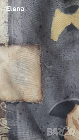 Две тъмни пердета с тежест – 185х135 см, снимка 5 - Пердета и завеси - 52836450