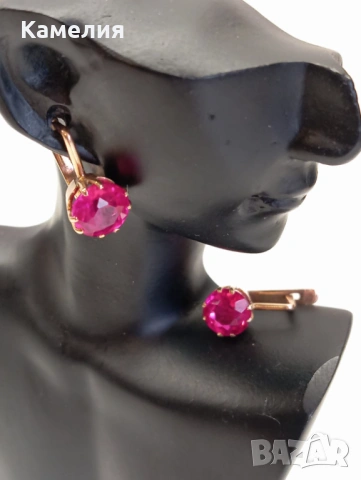 Руско злато , снимка 3 - Обеци - 54238774