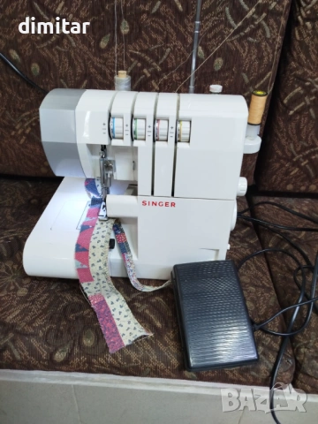 Оверлог SINGER 14SH754, снимка 3 - Шевни машини - 53721907