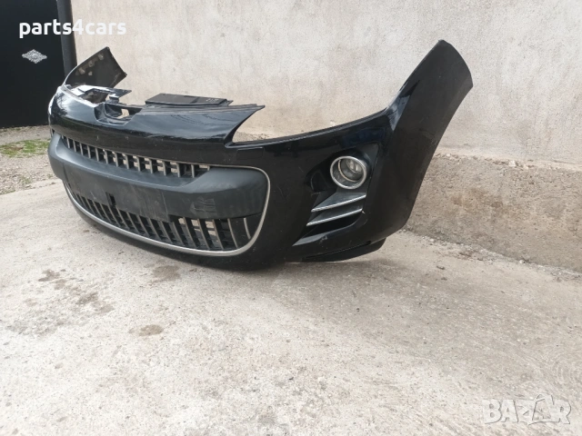 предна броня за пежо 4007 с маска решетки халогени PEUGEOT 4007, снимка 3 - Части - 54058357