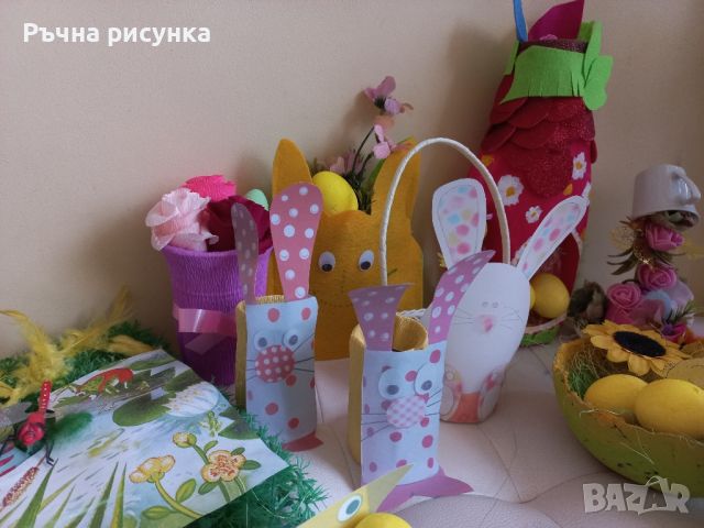 Ръчна изработка за детски и Великденски базари, снимка 7 - Декорация за дома - 45382750