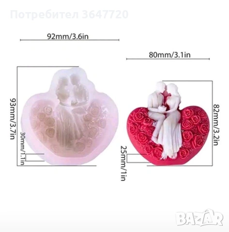 Силиконови форми/ молдове, снимка 6 - Други - 54174182