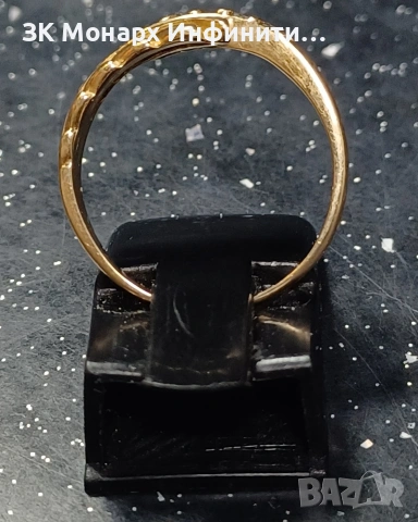 Златен пръстен /585/, снимка 4 - Пръстени - 53278172