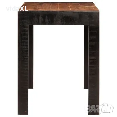 vidaXL Трапезна маса, меденокафяво, 120x60x76 cм, мангово дърво масив（SKU:356292）, снимка 5 - Маси - 49422111