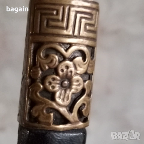 Тибетски нож, кама., снимка 3 - Антикварни и старинни предмети - 54085904