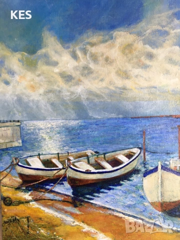 Утро,,Лодките-Поморие2025”, снимка 3 - Картини - 53453718