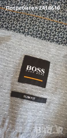 Hugo Boss Cattitude _1 Slim Fit Mens Size L НОВО! ОРИГИНАЛ! Мъжка Риза!, снимка 15 - Ризи - 46609554