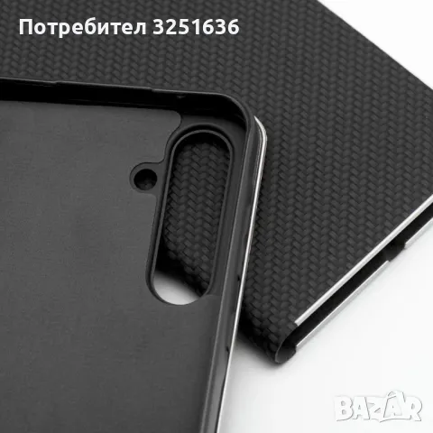 Тефтер Карбон за Samsung S25 Ultra, Xiaomi Redmi Note 14 5G, Note 14 Pro 5G, снимка 16 - Калъфи, кейсове - 49176862