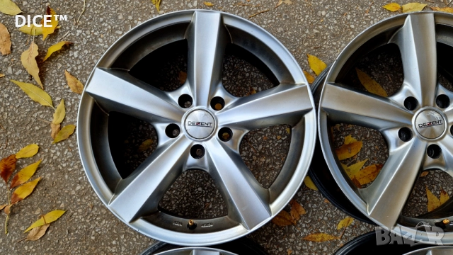 Dezent 17 5х112 лети джанти Ауди Фолксваген Сеат Шкода Мерцедес. 5x112, снимка 6 - Гуми и джанти - 52153376