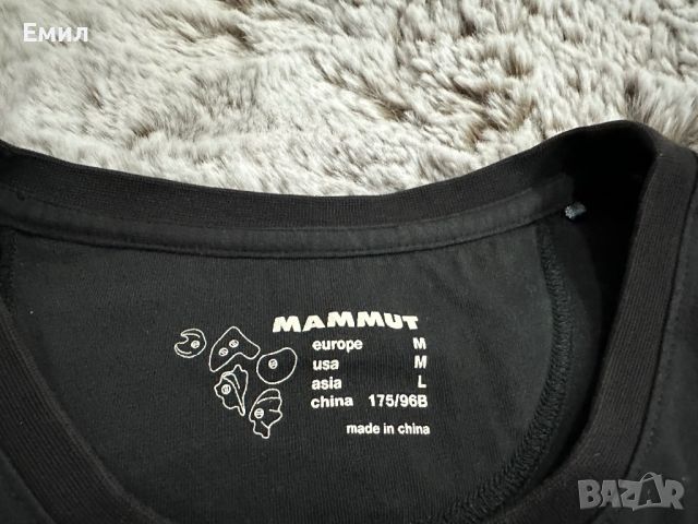 Мъжка тениска Mammut Seile, Размер М, снимка 5 - Тениски - 46434053