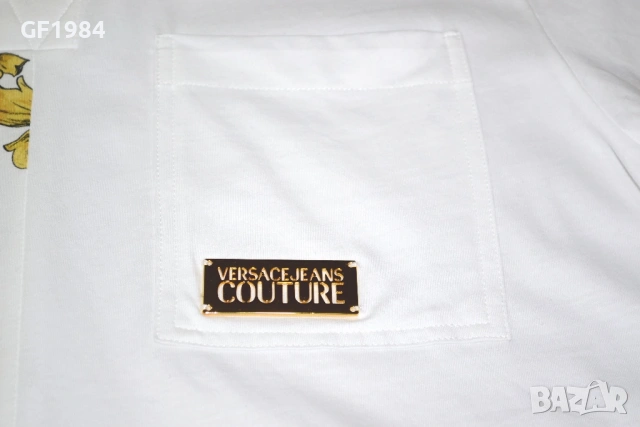 Versace Jeans Couture - мъжка тениска, размер S, снимка 3 - Тениски - 53640030