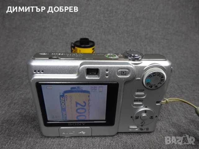 ЦИФРОВ ФОТОАПАРАТ SONY CYBER-SHOT DSC-W35 7.2MP CARL ZEISS DIGITAL CAMERA, снимка 11 - Фотоапарати - 54036540