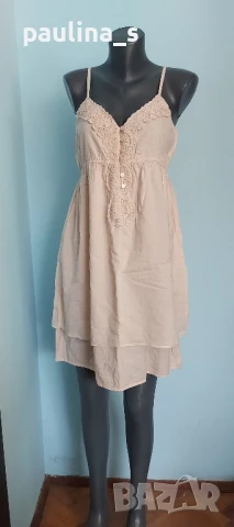 Три различни броя / Бледо розови маркови рокли с дантела / Розова рокля , снимка 7 - Рокли - 50555790