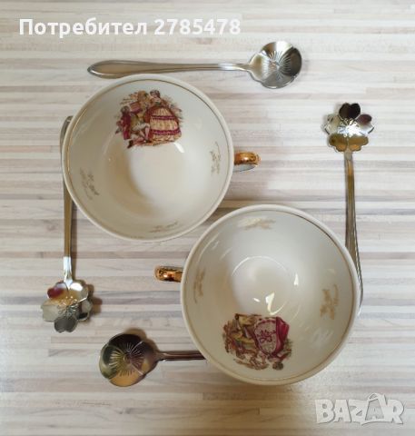 Лъжички за кафе форма цветя, снимка 1 - Прибори за хранене, готвене и сервиране - 44731035