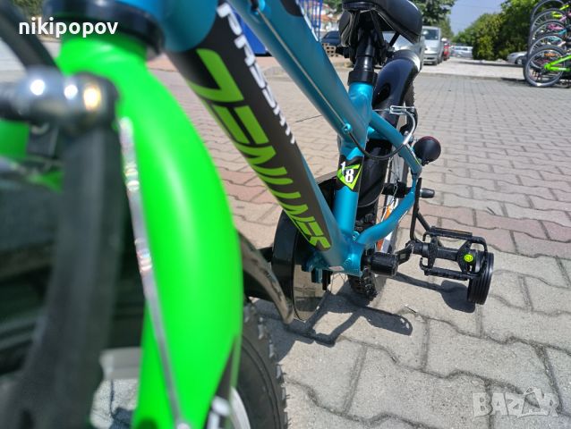 PASSATI Алуминиев велосипед 18" SENTINEL син, снимка 7 - Велосипеди - 45489876