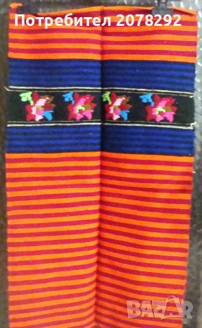 Пет ръчно тъкани стари вълнени покривки, снимка 3 - Покривки за маси - 50938458