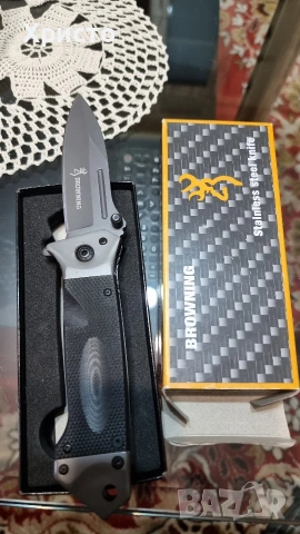 Джобни ножки Browning и  Пантера 65х13, снимка 7 - Ножове - 53152604