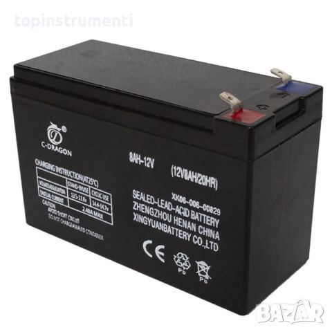 Батерия за пръскачки 12 V, 8 Ah, (Sealed Lead Acid) oловно-киселинна, снимка 2 - Градинска техника - 45799011