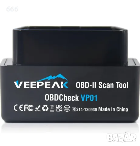 Veepeak WiFi OBD II скенер превръща вашия телефон в мощен диагностичен инструмент, снимка 2 - Аксесоари и консумативи - 49296463