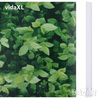 vidaXL Лента за покриване на огради, PVC, 35x0,19 м, зелена(SKU:147849), снимка 4 - Други - 49235823