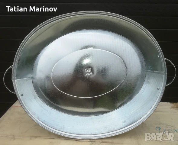 Леген 27 литра поцинкован, снимка 4 - Мопове, кофи, четки и метли - 51079250