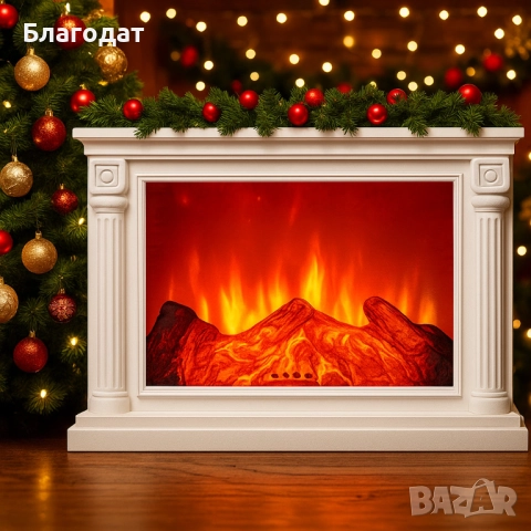 LED камина с ефект на тлеещи въглени – безопасна и стилна атмосфера у дома, снимка 7 - Декорация за дома - 52509322