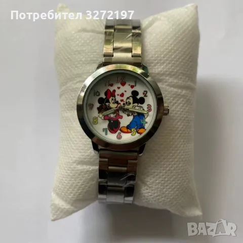 Disney Mickey Minnie Детски Кварцов часовник, снимка 2 - Детски - 48270470