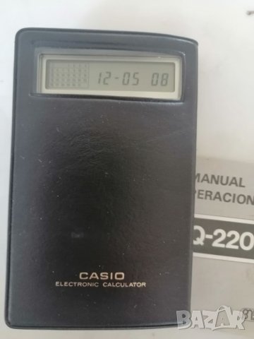 Ретро калкулатор CASIO AQ-2200, снимка 8 - Антикварни и старинни предмети - 46479023