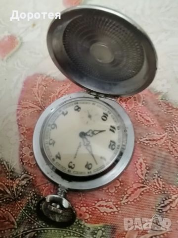Стар джобен часовник Мълния, снимка 2 - Антикварни и старинни предмети - 45295372
