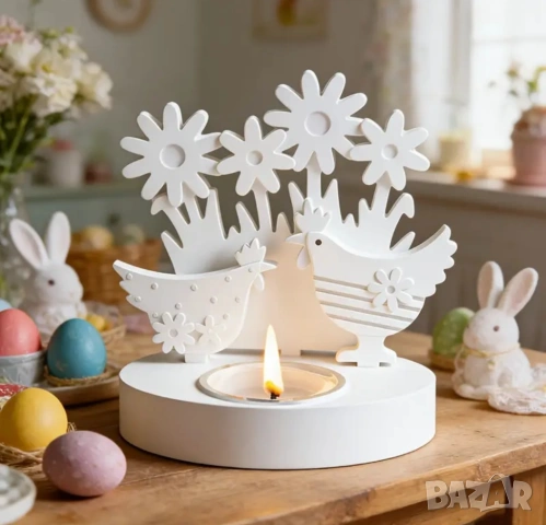 Молдове комплект 2 части за свещник Великден , снимка 6 - Форми - 53039896