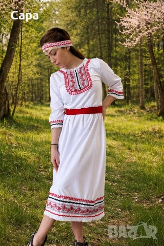 стилни рокли с народни мотиви , снимка 6 - Рокли - 54103614