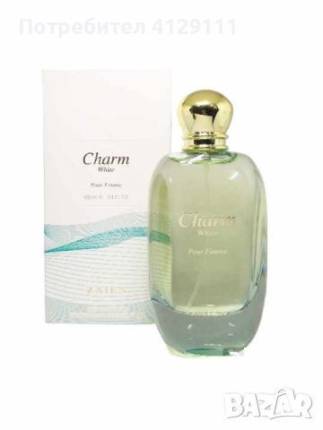 Парфюмна вода за жени ZAIEN PERFUMS CHARM WHITE 100 ml, снимка 1 - Дамски парфюми - 46648548