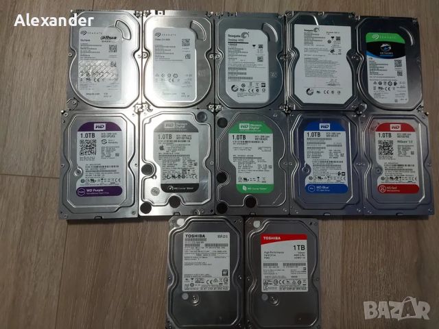 1tb 2tb 3tb 4tb 6tb Хард дискове, снимка 1 - Твърди дискове - 46753523