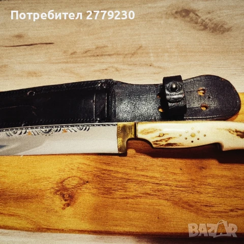 Нож ръчна изработка на Николай Добрев Нов!, снимка 1