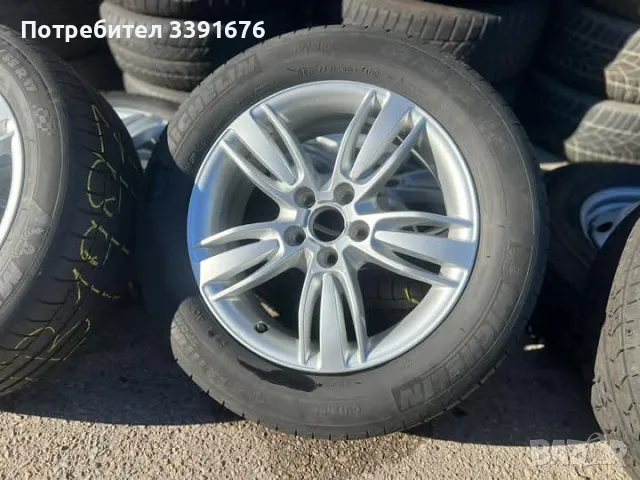 5х112 17 Джанти Audi VW Seat Skoda А4 А6 Пасат Кади Голф Octavia Superb 5x112 Оригинални ET 43 J 7 Ц, снимка 2 - Гуми и джанти - 49575024