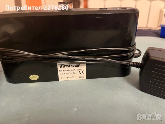 Робот-прахосмукачка Trisa модел 9449.47 използвано, снимка 7 - Прахосмукачки - 52460276