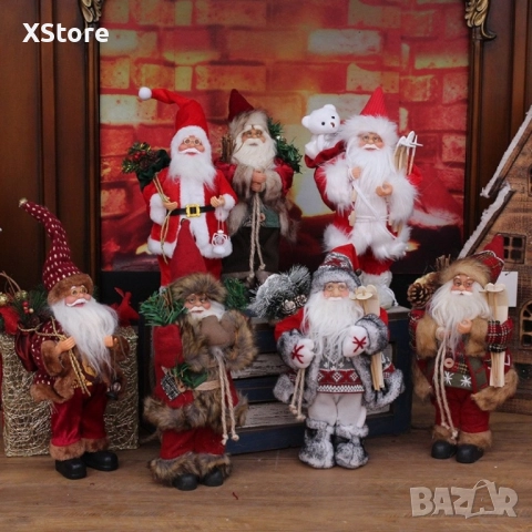 Фигурка Дядо Коледа в традиционно облекло, 30 см. SD28, снимка 4 - Декорация за дома - 52439573