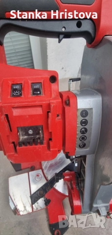 Акумулаторен Настолен циркуляр Einhell TE MS 18/210LI., снимка 10 - Други инструменти - 52135854