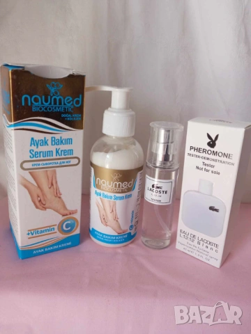 Промо комплект 1010-мини парфюм Lacoste +серум за крака