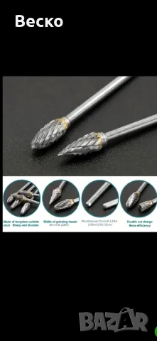 Накрайници за дърворезба, снимка 7 - Други инструменти - 50181306